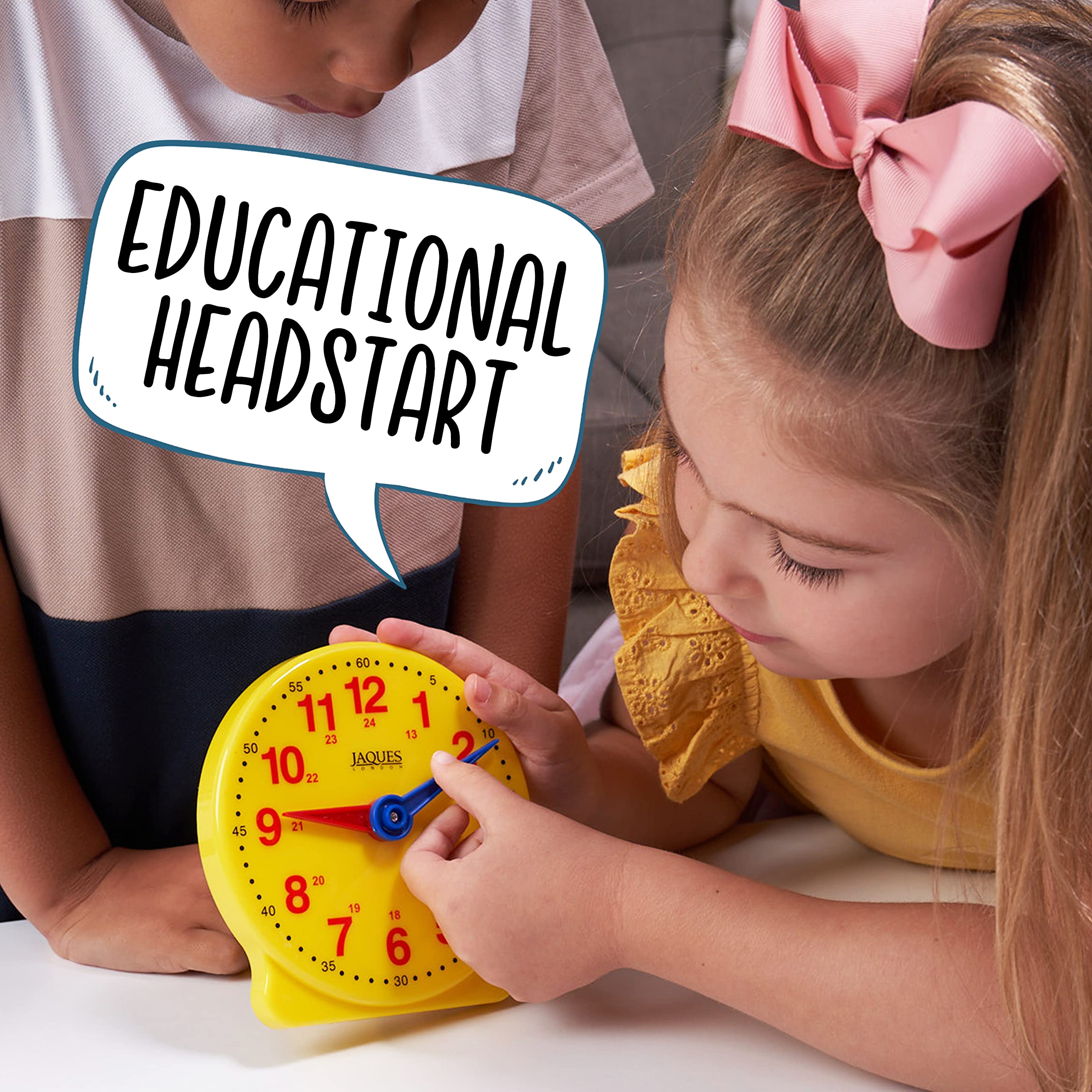 Buy Jaques of London Teaching Clock Geared Learning Clocks for Kids