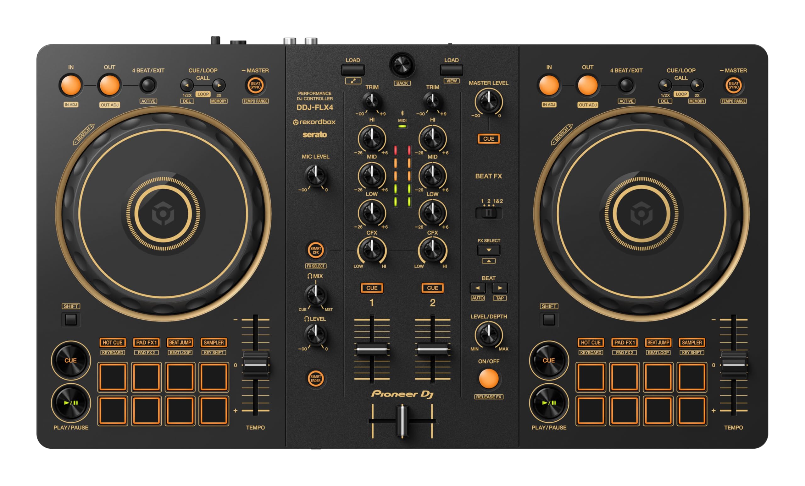 Amazon | Pioneer DJ マルチアプリ対応2ch DJコントローラー DDJ-FLX4