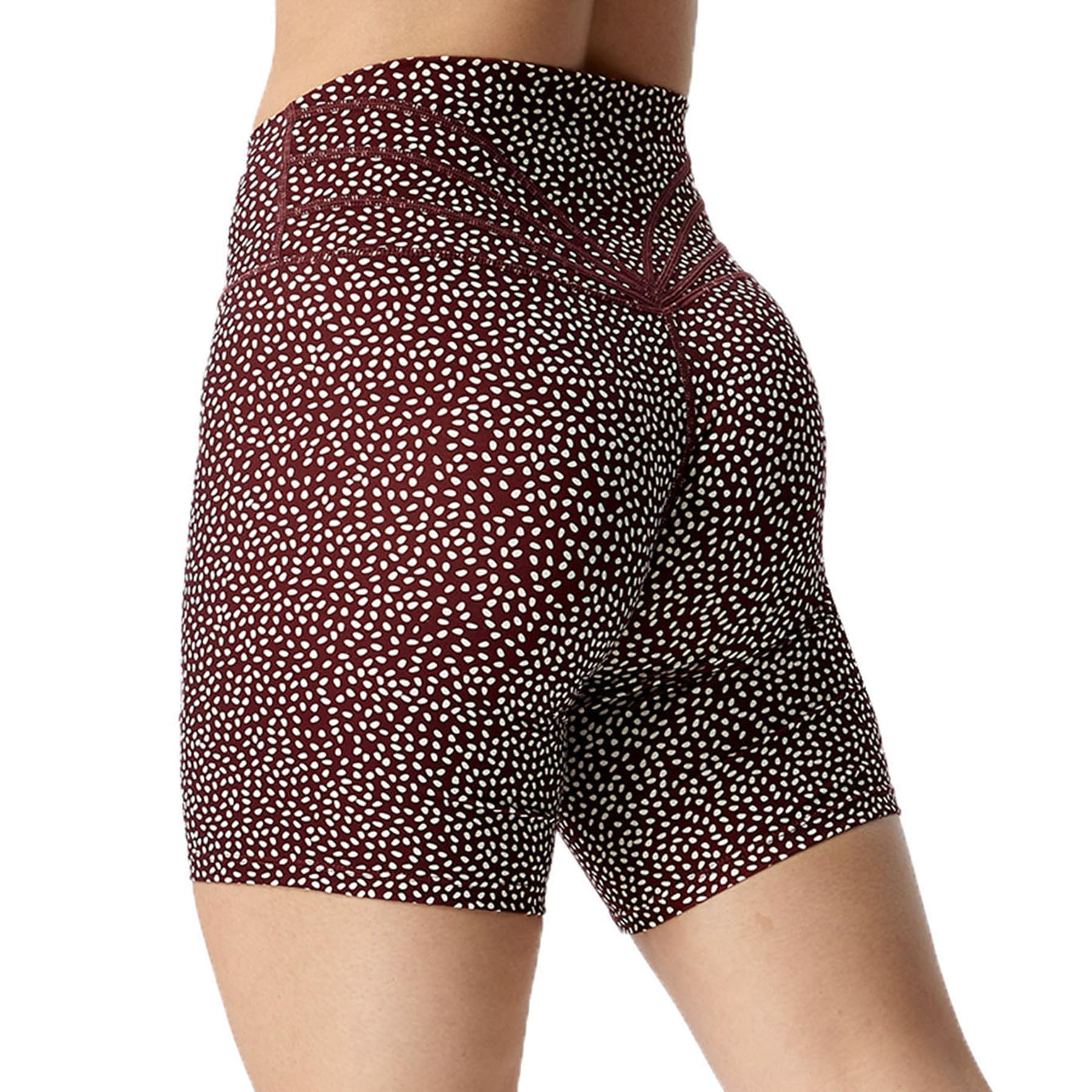Aoxjox Trinity High-Waist Biker Shorts 6"