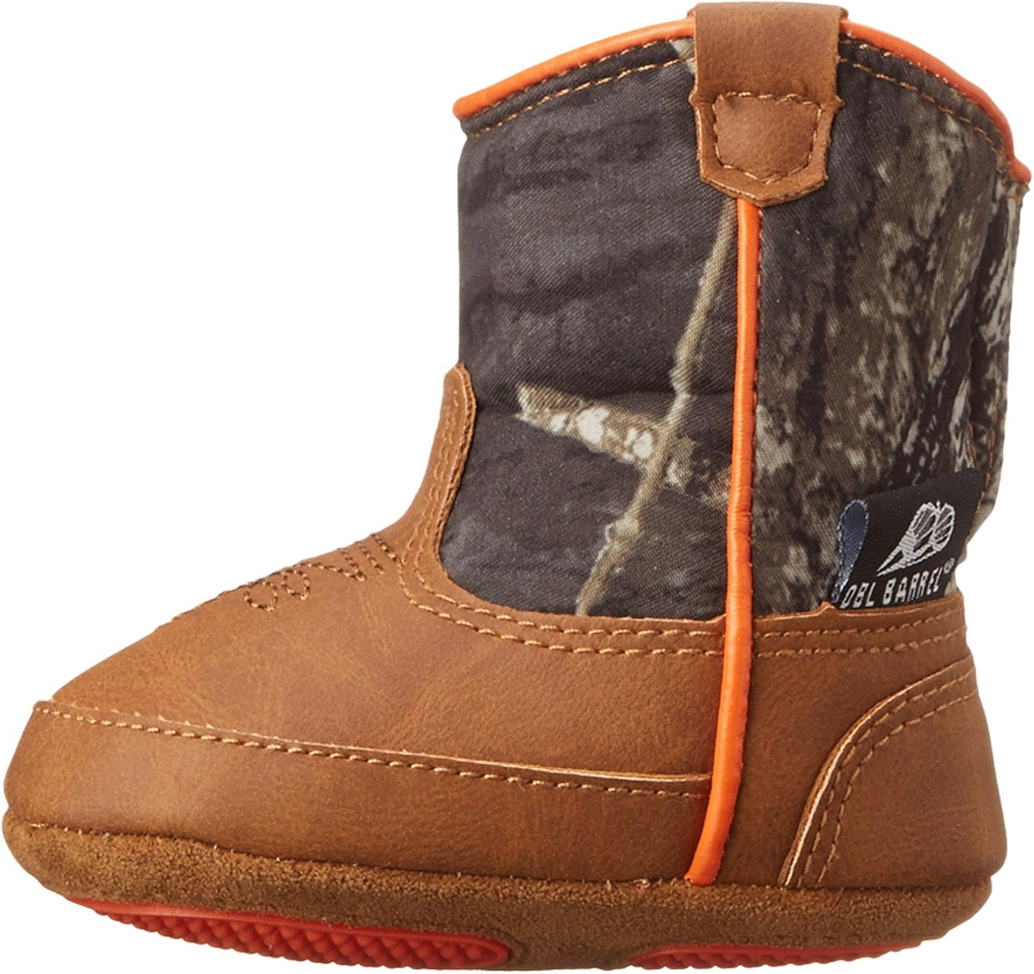 M&F Western Kids Gunner Baby Boy's Infant/Toddler Bucker Boot, Mossy Oak