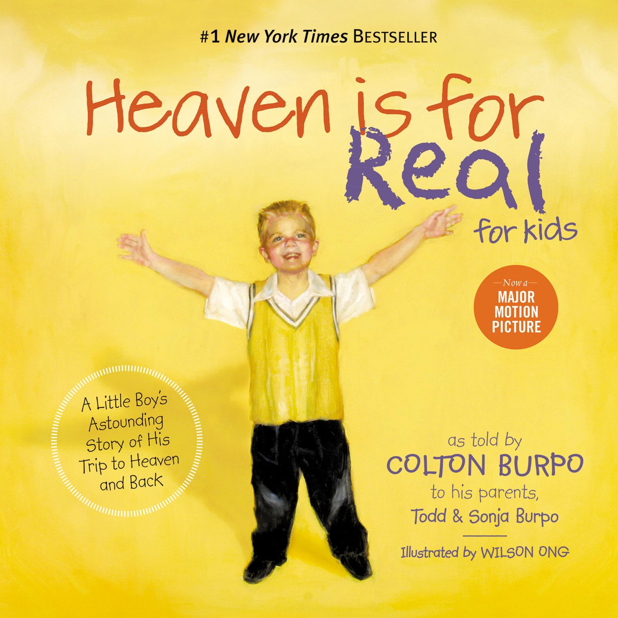 Cover art for Heaven is for Real for Kids