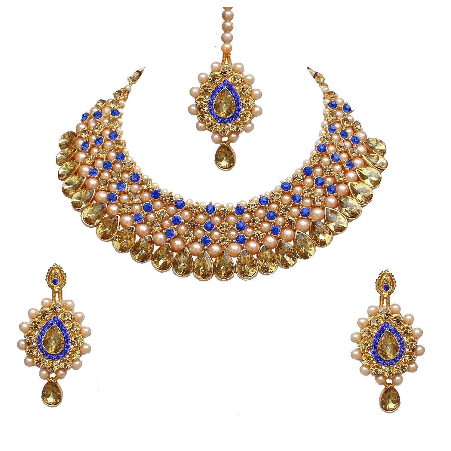 See full amazon price history chart for Lucky Jewellery Stunning Blue Color Stone Gold Plated Necklace Set for Girls & Women (726-ISS-823-G-LCT-B) Lucky Jewellery Stunning Blue Color Stone Gold Plated Necklace Set for Girls & Women (726-ISS-823-G-LCT-B) (B0771JQ67W) Amazon Price History, Amazon Price Tracker