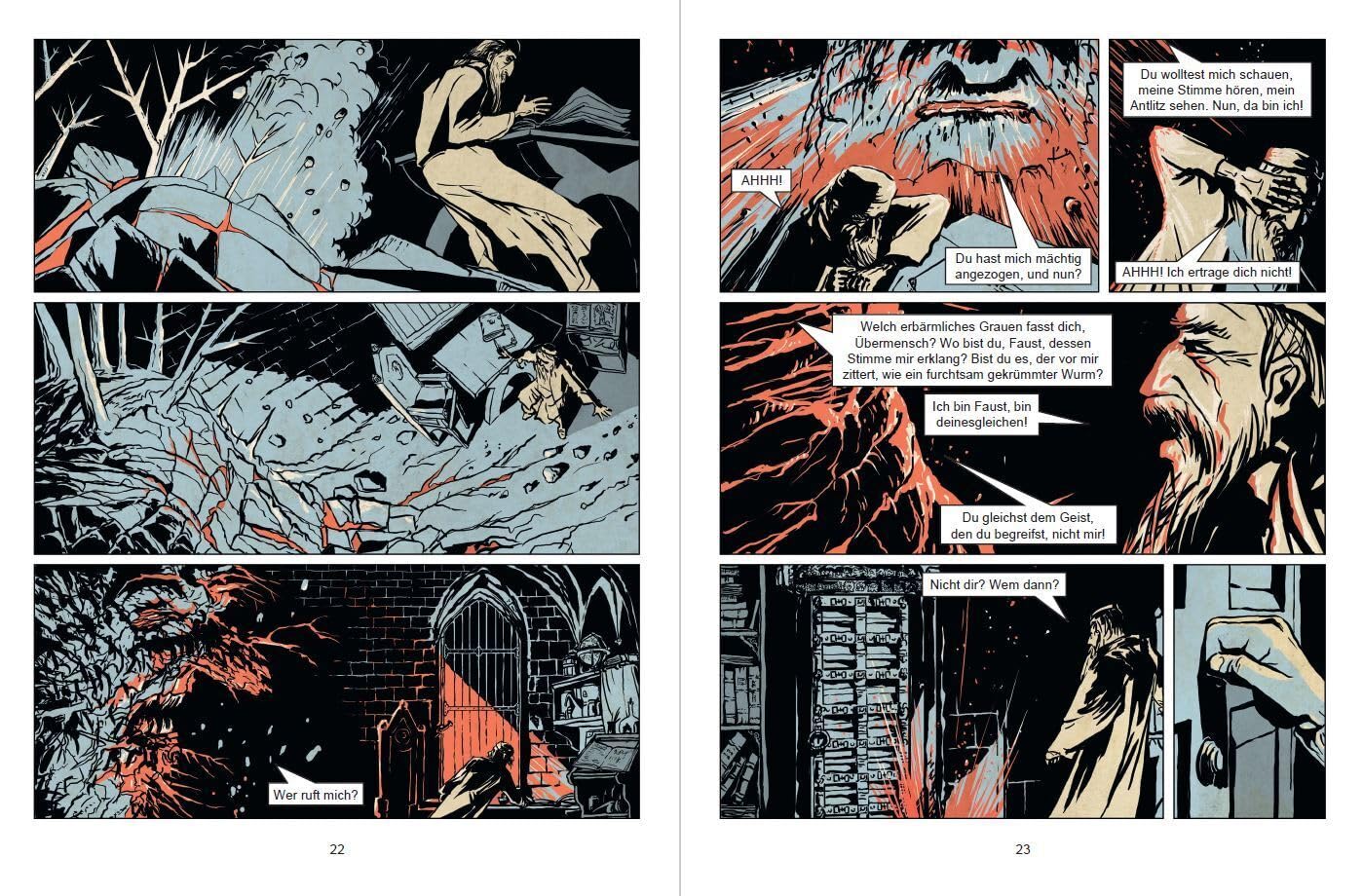Faust: Eine Graphic Novel nach Goethes "Faust I", adaptiert von Jan Krauß, gezeichnet von Alexander Pavlenko