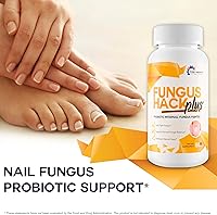 Vista 3 de Fungus Hack Plus - Probiótico de hongos internos - Probiótico antifúngico - Tratamiento de hongos en las uñas - Este tratamiento de hongos