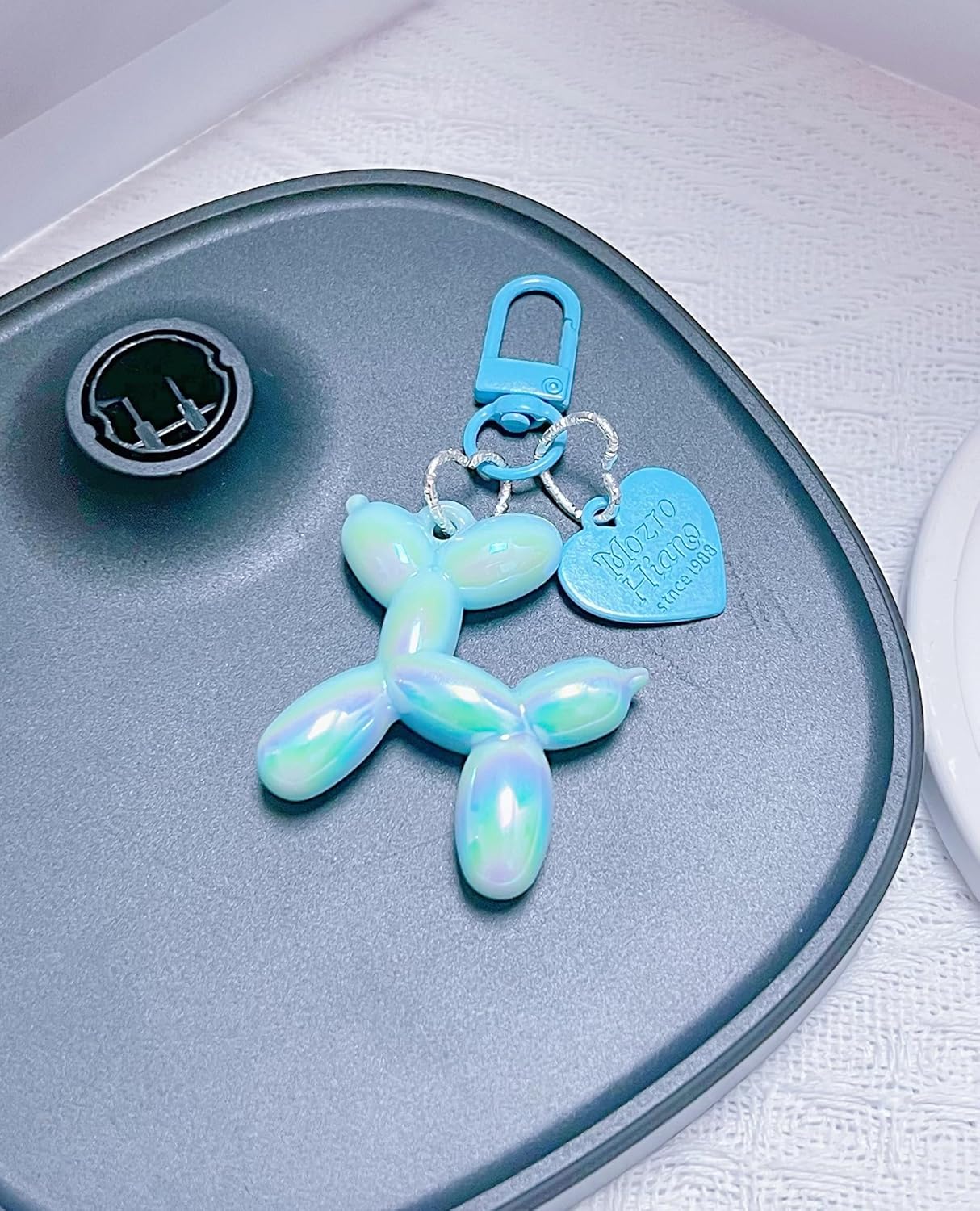 Cute Keychain Balloon Dog Bag Charms for Women, Aesthetic Y2K Key Chain Accessories for Purse Backpack Handbags - Image 5