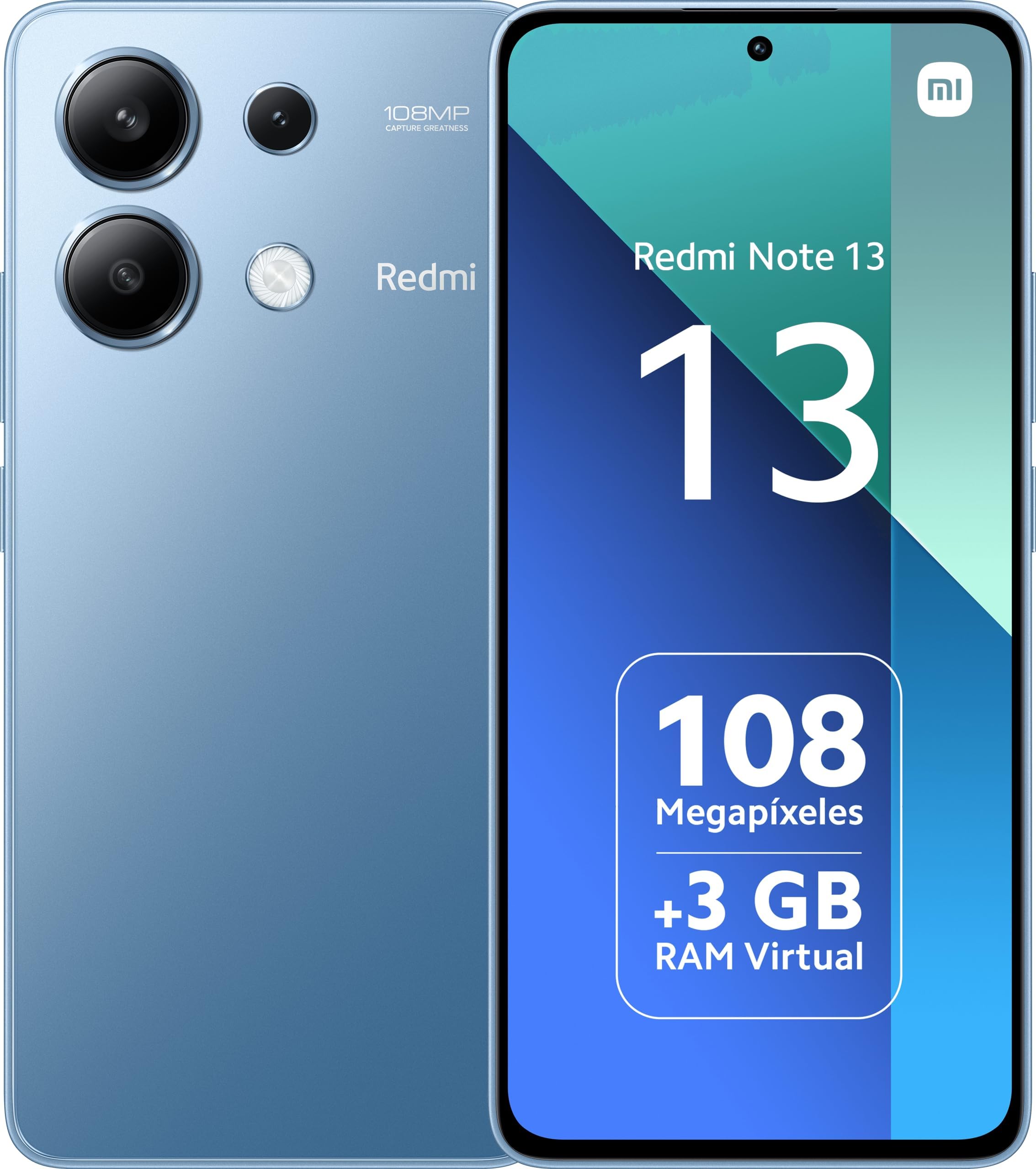 Redmi Note 13 6+128GB Ice Blue UK Version 2 Years Warranty
