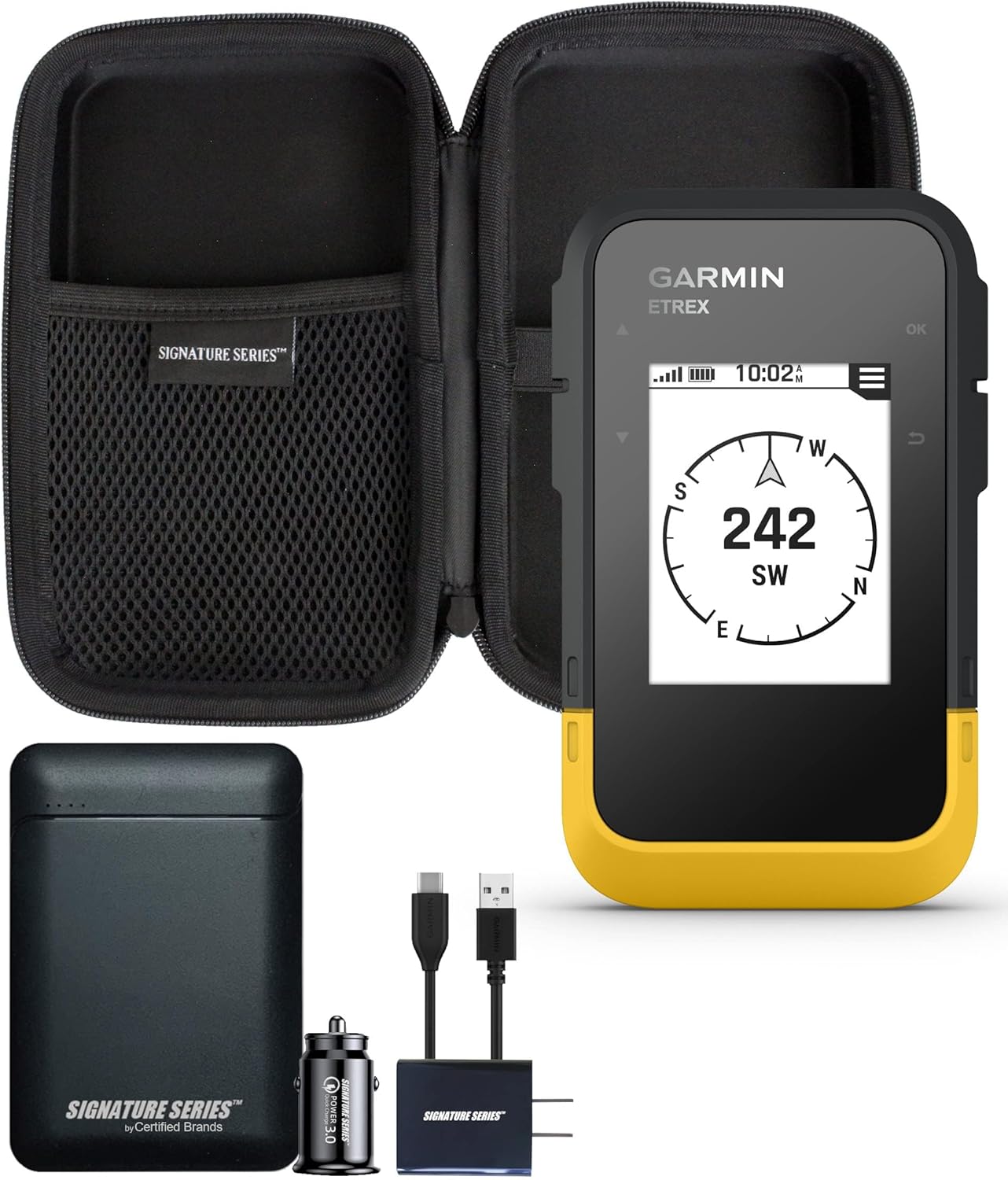 Garmin eTrex GPS Handheld Navigator | Extra Battery Life, Wireless Connectivity, Multi-GNSS Support, Sunlight Readable Screen