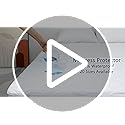 RV King Mattress Topper Pad Protector Waterproof, Absorbent and Quilted Mattress Protector for RV Mattress King 72x80, RV King Fitted Matress Cover