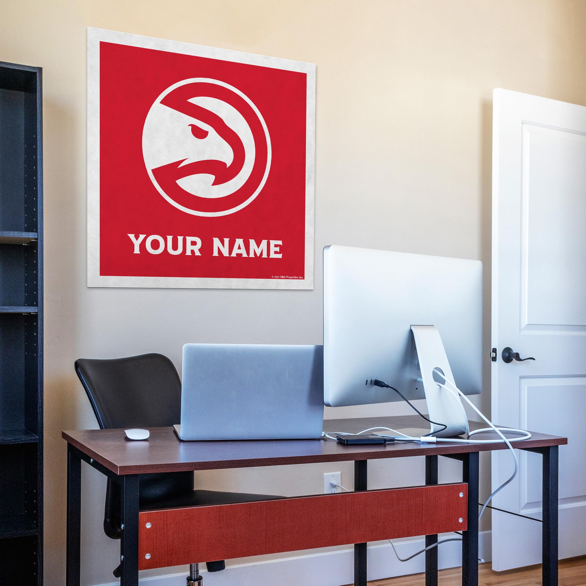 Rico Industries NBA Basketball Atlanta Hawks Personalized 35