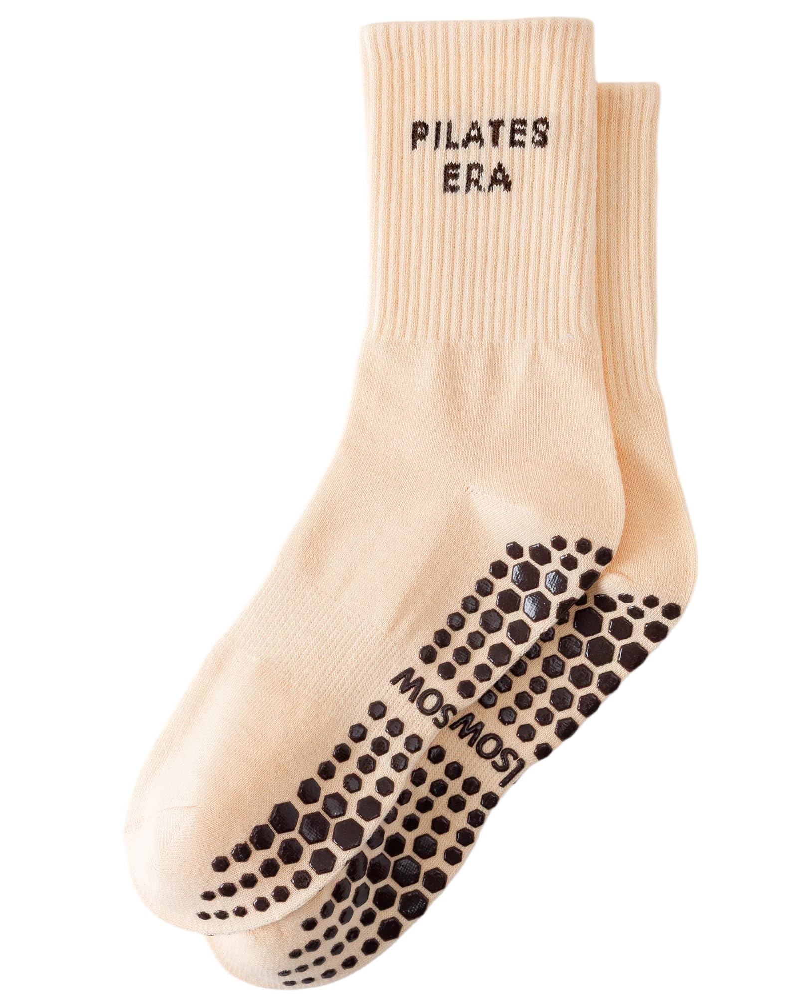 Yawlsow Pilates Stoppersocken für Damen Rutschfeste Yoga Grip Socken | mit Noppen niedlich und bequem für Reformer Ballett Barre Tanz Trampolin Krankenhaus Fitness Zuhause Atmungsaktiv