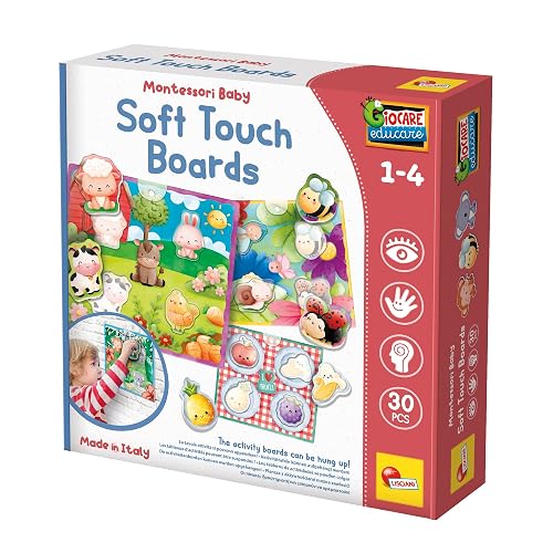 Lisciani - MONTESSORI BABY - Actividades Montessori para bebés a partir de 1 año