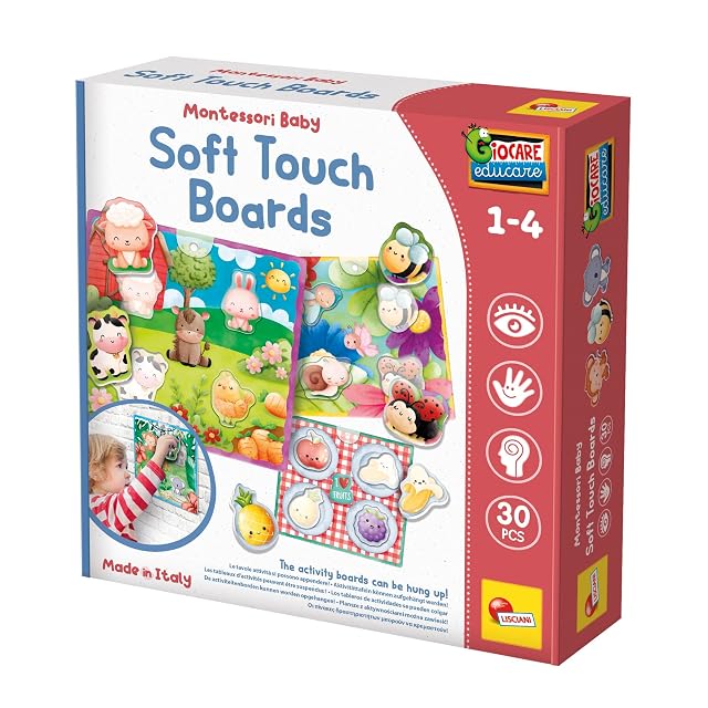 Lisciani - MONTESSORI BABY - Actividades Montessori para bebés a partir de 1 año