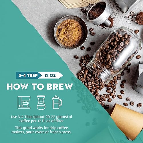 Miniatura 7 de Mezcla de café orgánico de 14 hongos tostado oscuro, melena de león orgánica, chaga, reishi rojo y más, notas de chocolate, mejora la salud general,