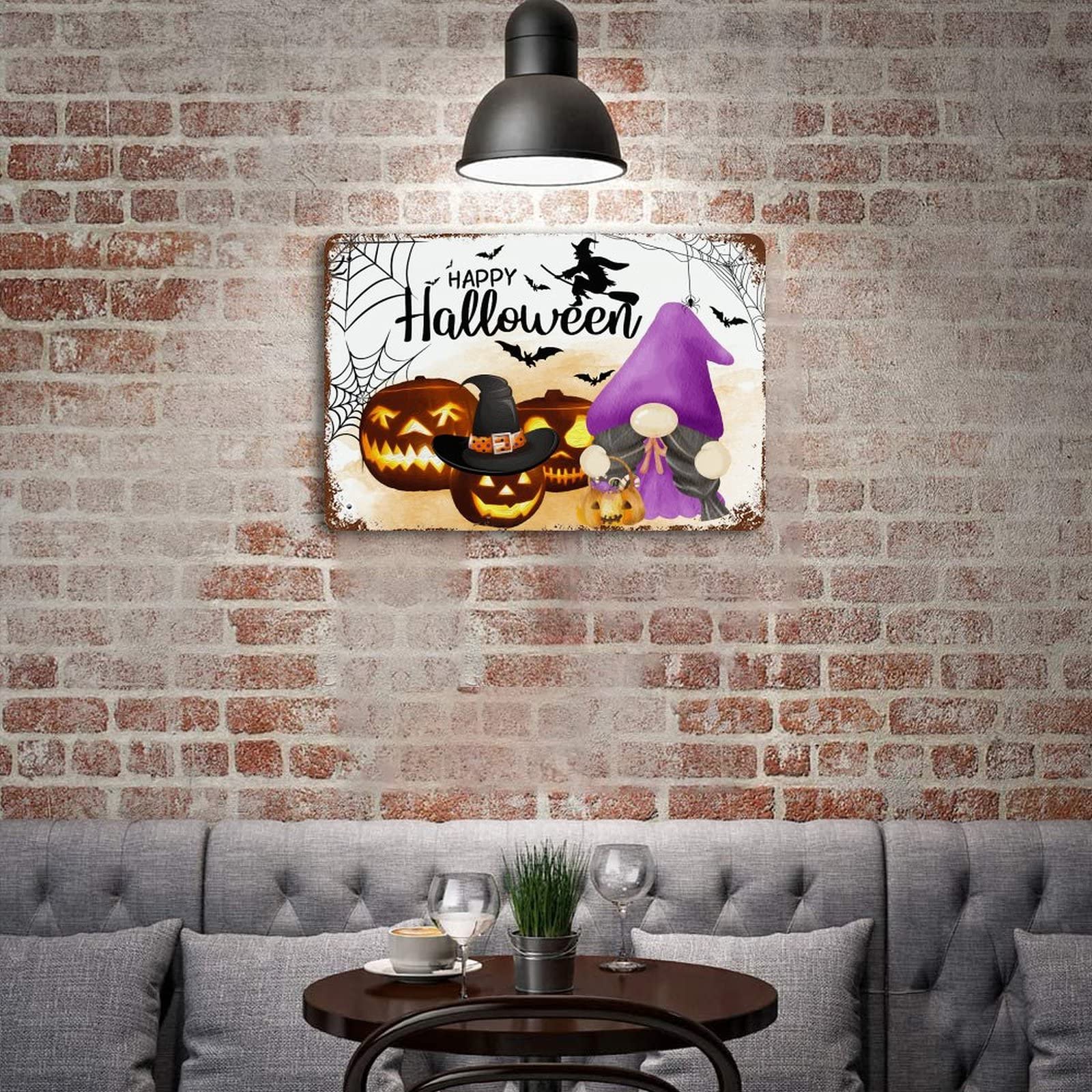 Confezione da 3 Pali Scheletrati per Decorazioni di Halloween (Bianco
