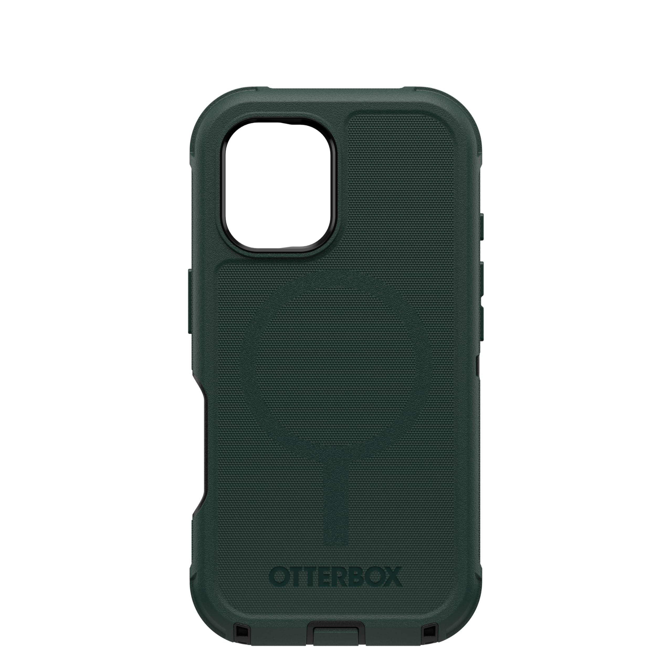 OtterBox iPhone 16 (únicamente) - Funda Protectora de la Serie MagSafe - Anacardo Cinder (Negro y Naranja) - Solo Funda - Imanes incorporados - Sin Pantalla - Resistente y Duradera, con protección de