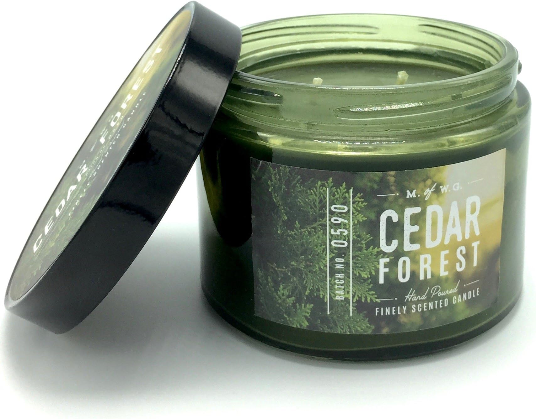 Makers of Wax Goods Cedar Forest Scented Candle Batch No. 0590