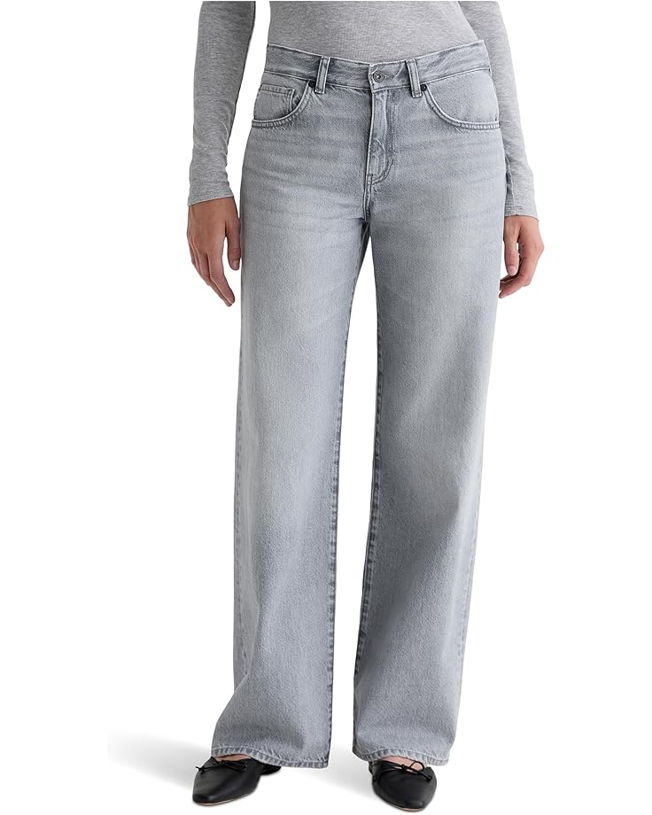 AG Jeans Adria Low Rise Baggy Wide Leg In Al Fresco - Main View