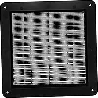 Vista 6 de Vent Systems Cubierta de ventilación de retorno de aire negra de 10 x 10 pulgadas - Rejilla de ventilación de aire - Cubierta de parrilla