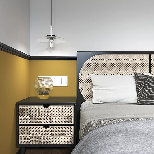 Miniatura 2 de Papel adhesivo amarillo oscuro de 15.7 x 197 pulgadas, papel tapiz autoadhesivo y reomable, papel de pared de vinilo impermeable para encimeras de