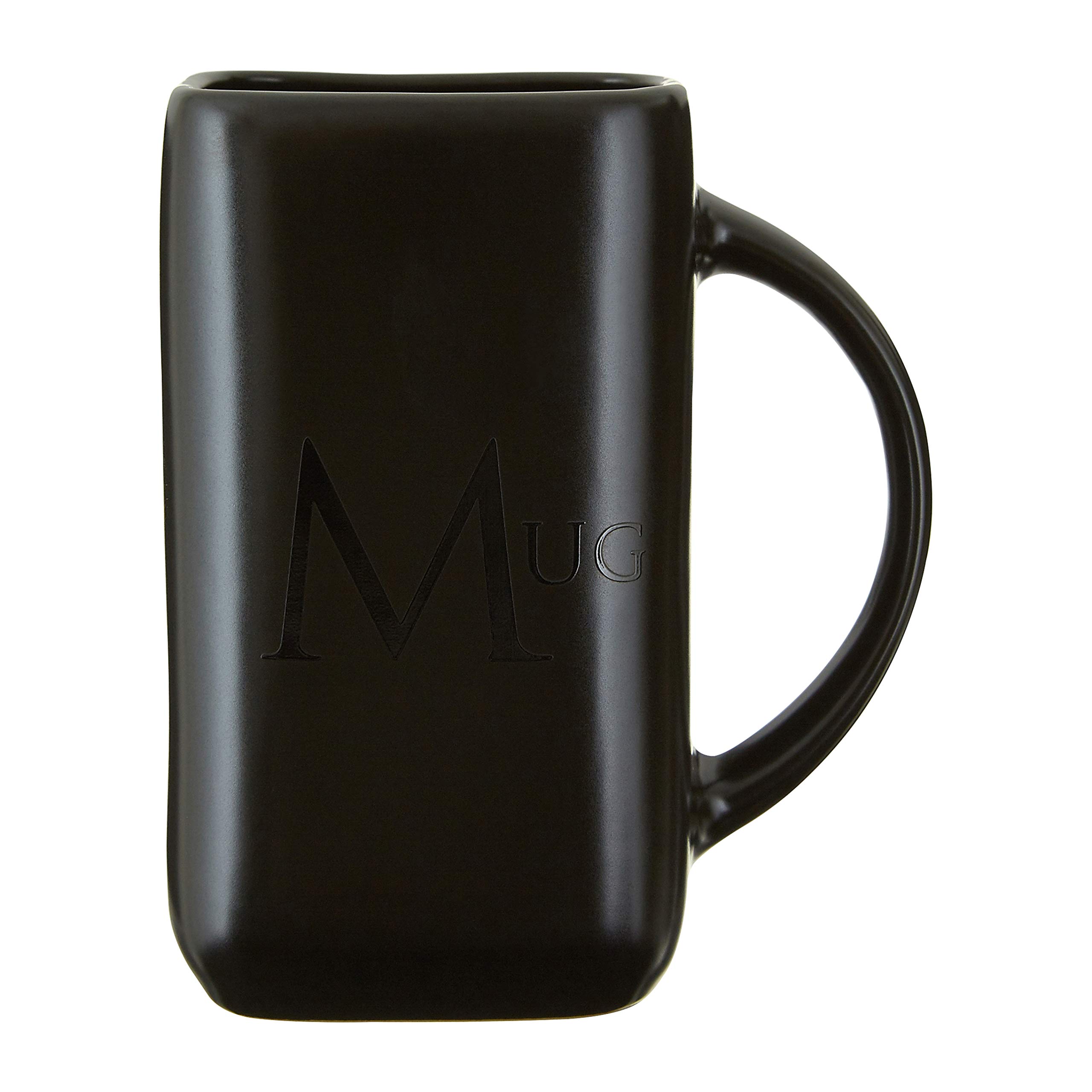 Orsina Elegant Design Black Text MugVersatile Use Small Milk Mug For BedroomDishwasher Safe Coffee Mug from B&Q