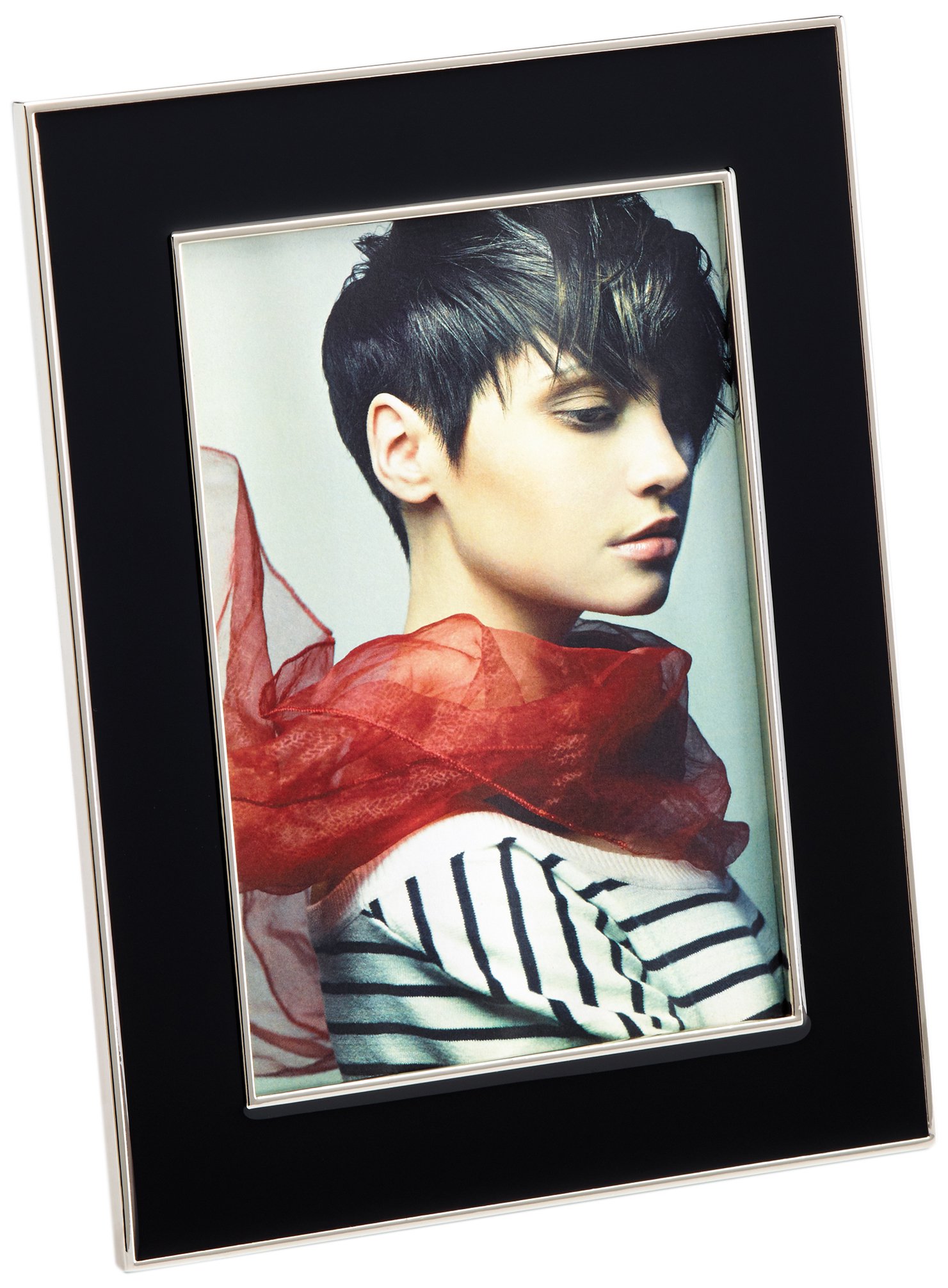 walther designPicture Frame Black 13 x 18 cm Mathis Portrait Frame VA318B