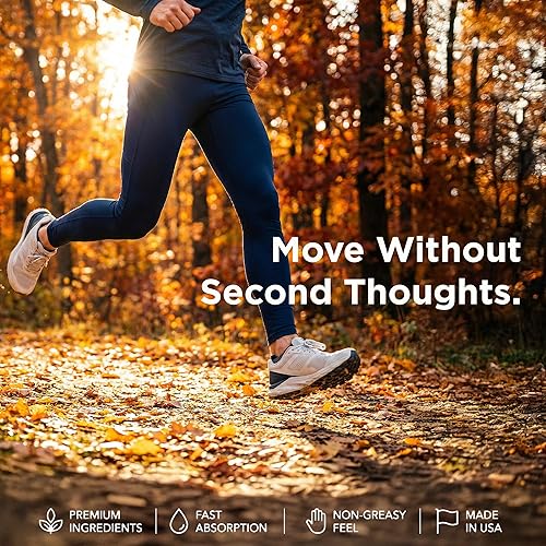 Miniatura 8 de Glucosamine Plus Chondroitin Cream with MSM & Collagen, Supports Healthy Joints, Joint & Muscle Pain Relief, Improves Mobility, Fast Absorption, and