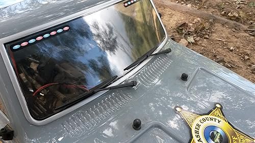 Miniatura 5 de Calcomanías adhesivas para coche y camión a control remoto, elige entre 2 estilos de juego a escala 110 18 (juego de estilo moderno)