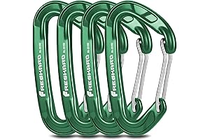 Freskaro 15Kn Heavy Duty Wiregate Carabiners