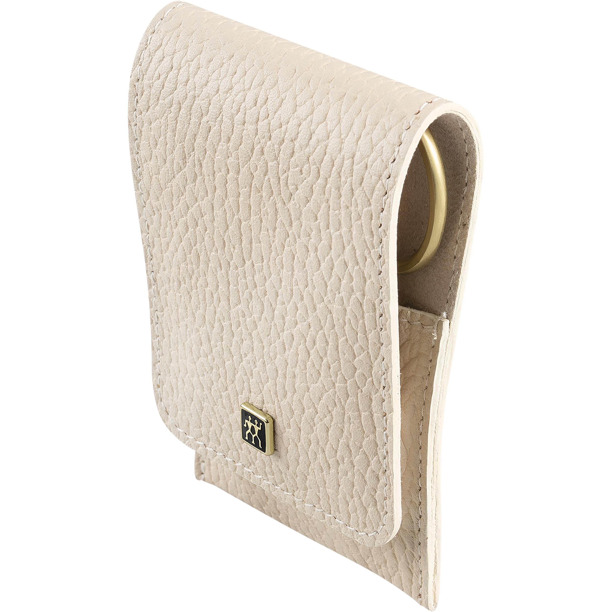 ZWILLING Maniküre-Set 4-teilig im kompakten Echtleder-Etui, Beige, Premium