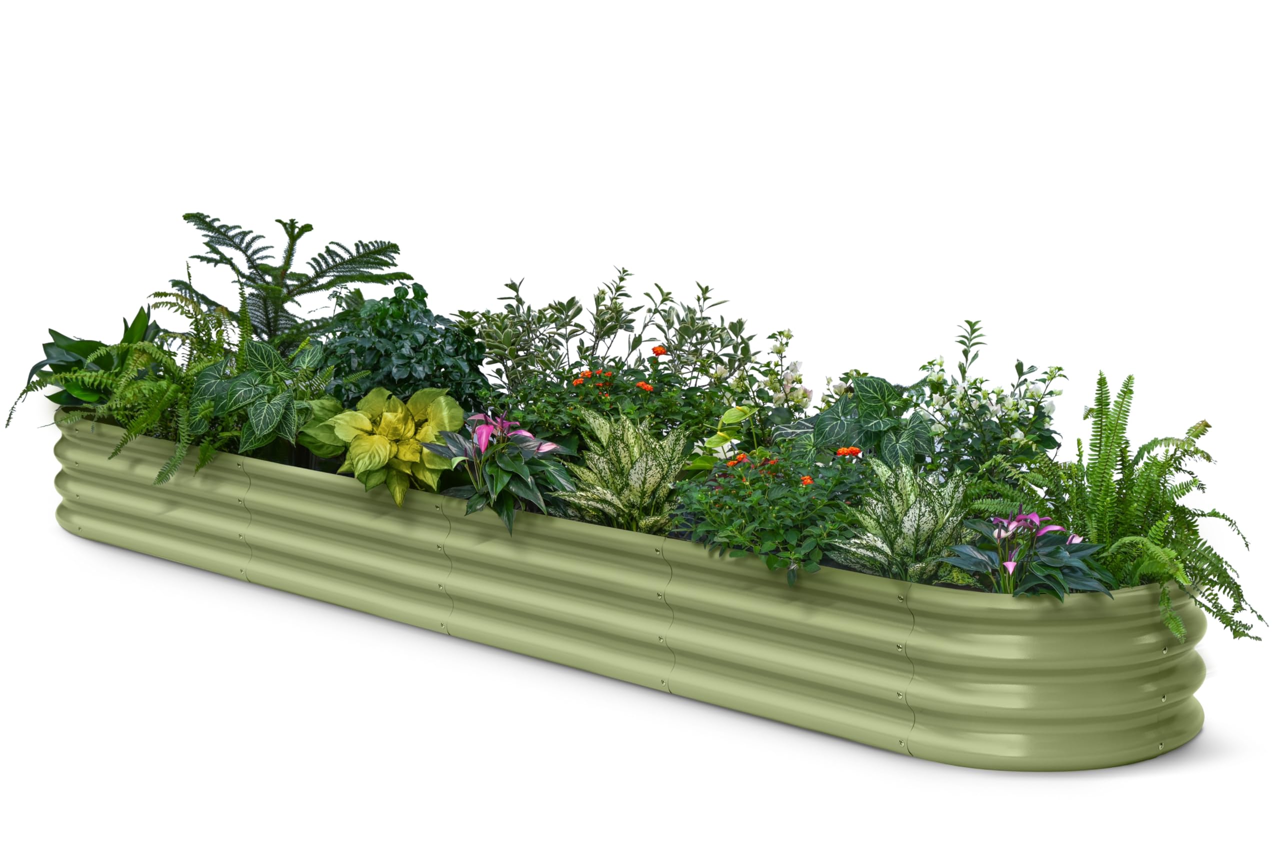 Galvanized Raised Garden Bed - 18" Tall -29