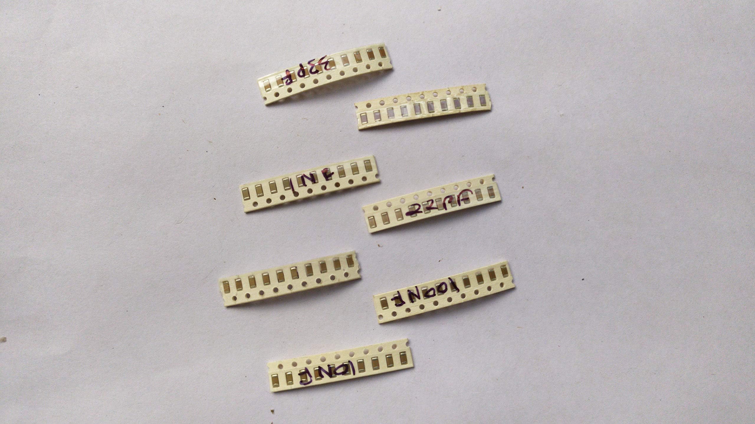 Pack of 100 SMD Ceramic Capacitors, 1206 Package - Ideal for Electronic Applications by TPS