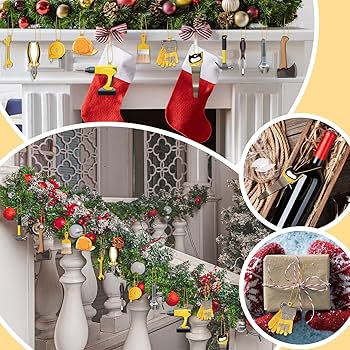 Tool themed christmas ornaments Clearance