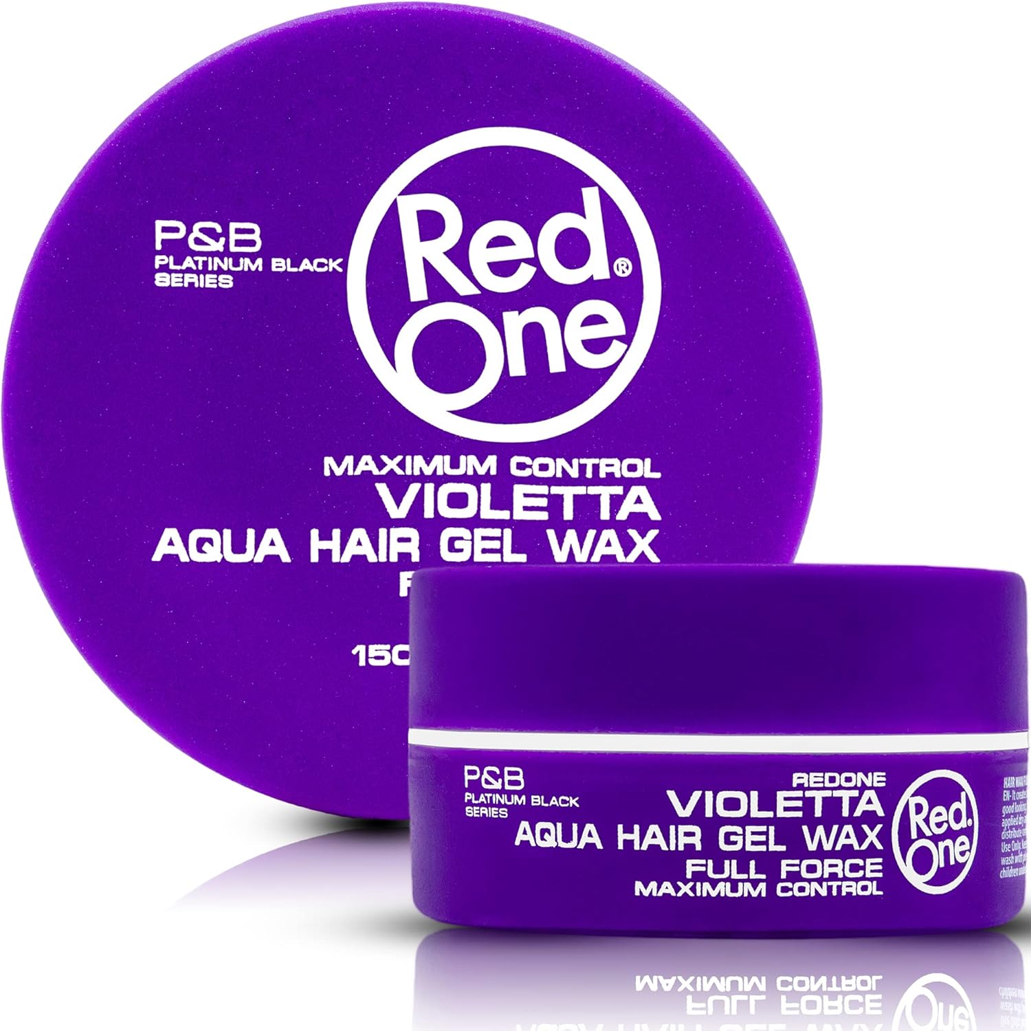 RedOne Aquatic Haarwas, paars, 150 ml, randcontrole, ultra grip, haarwax voor mannen en vrouwen, lavendelgeur, maximale controle