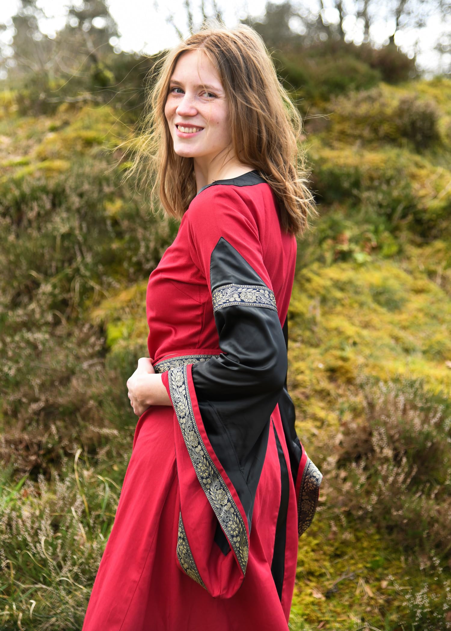 Battle-Merchant Edles Mittelalter-Kleid Bliaut Josephine