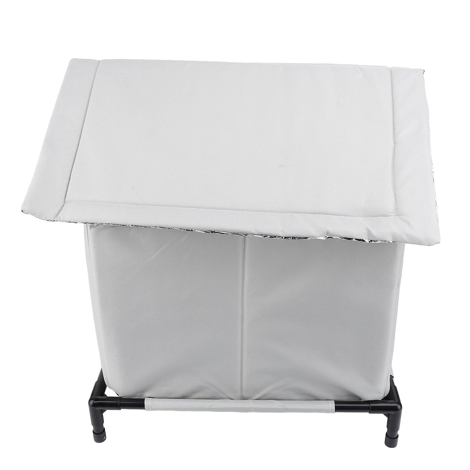 Tente Extérieure d'hiver pour Chat, Abri d'hiver étanche pour Chat, Maison Extérieure Errant (Gray)