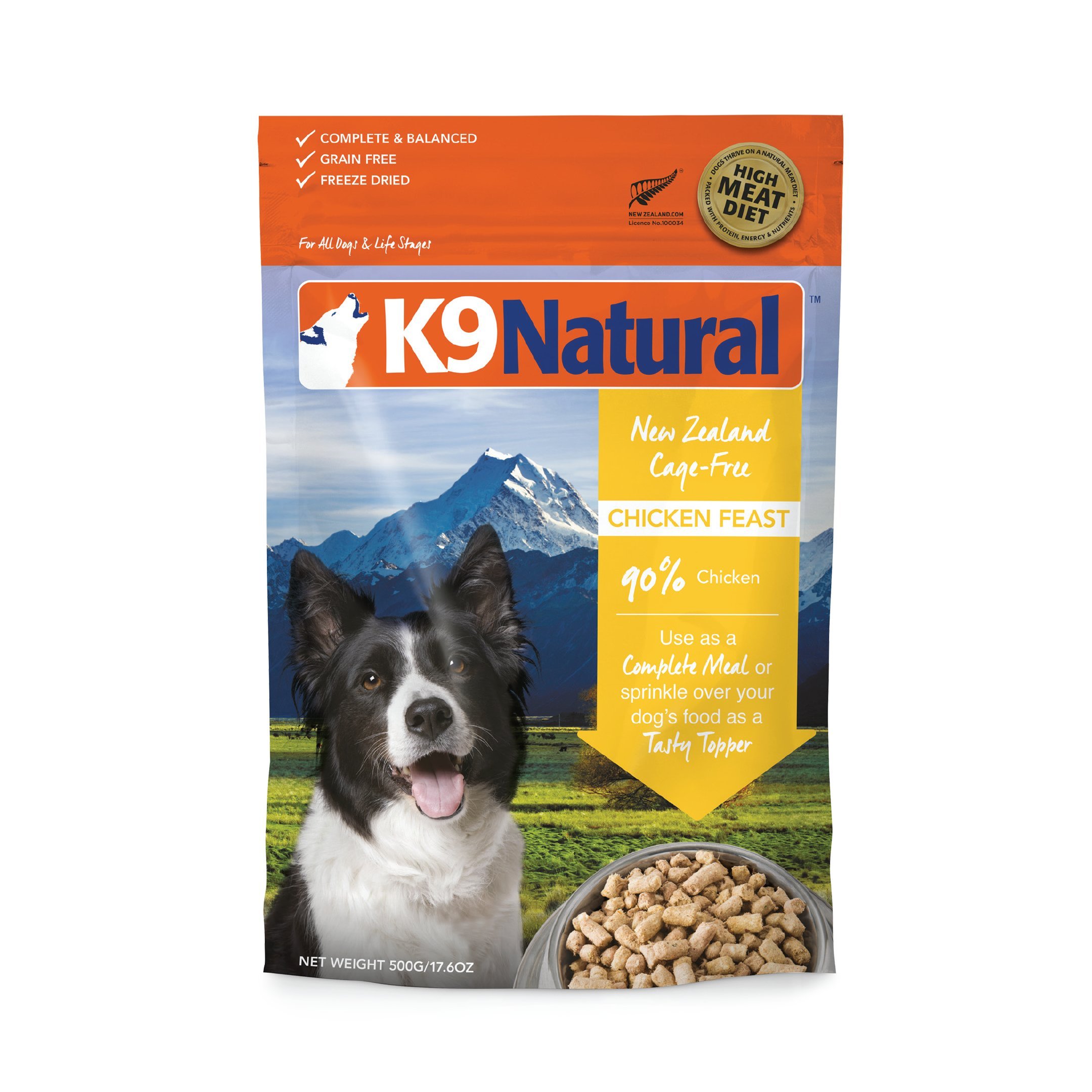 K9 Natural Grain-Free Freeze-Dried Dog Food Chicken 1.1lb