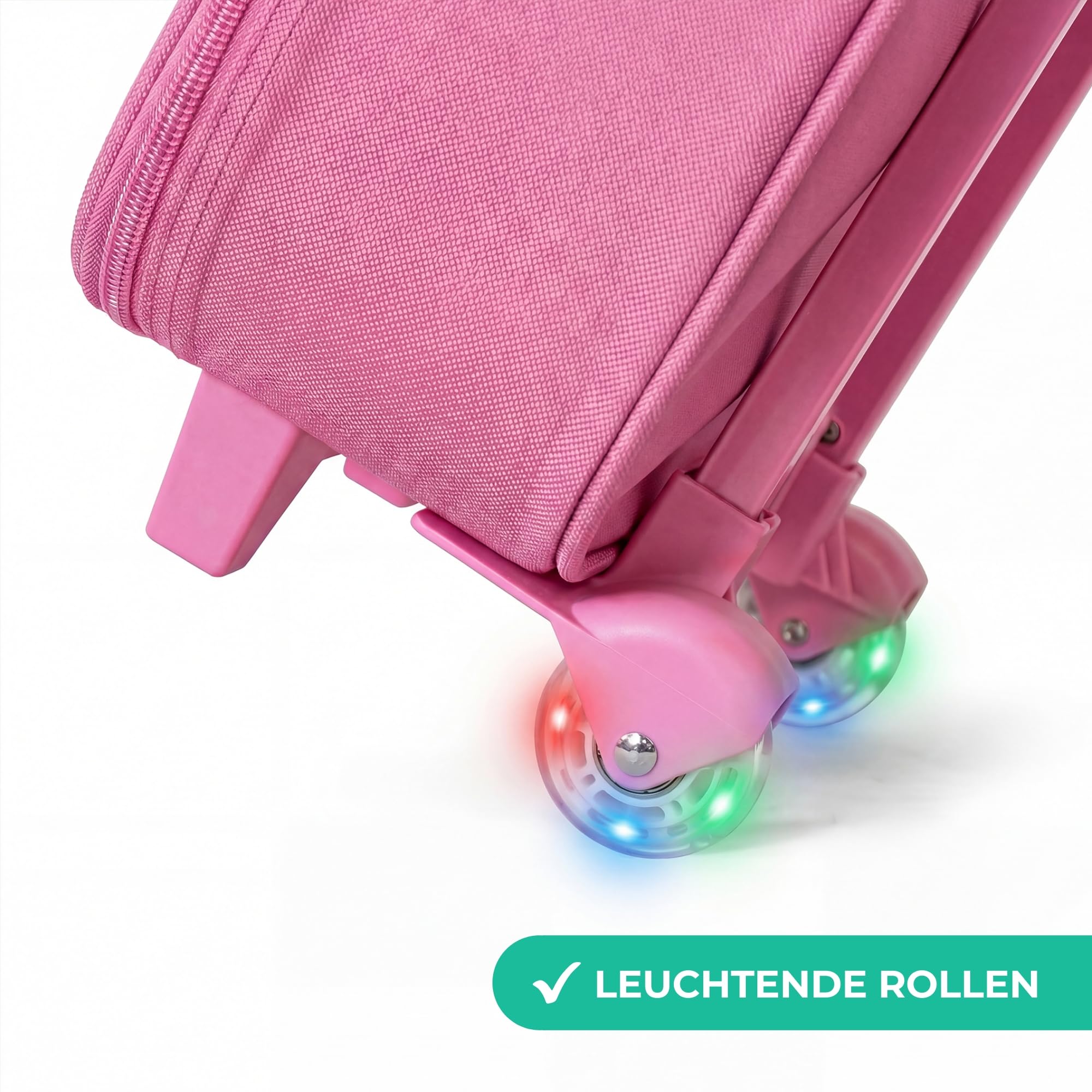 NoBoringSuitcases© Kinderkoffer Rosa Klein Personalisiert mit Name