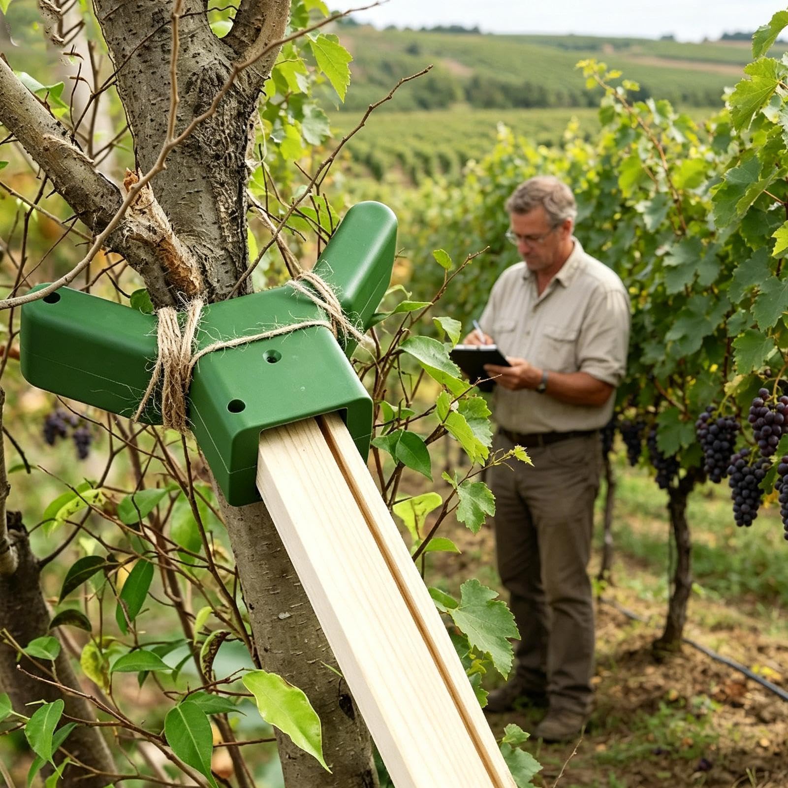 Fruit Tree Branch Support Holder, Tree Straightening Protection Device