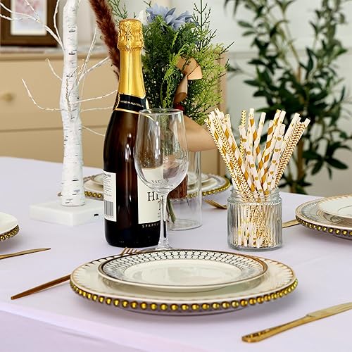 Miniatura 7 de Fixwal Falda de mesa, faldas de mesa para mesas rectangulares de 6 pies, manteles para mesas de 6 pies, falda de mesa de tul, fundas de mesa de