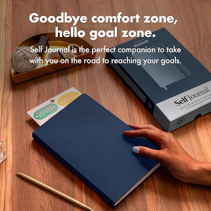Set ambitious goals with the Self Journal.