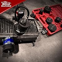 Vista 3 de Kit de prueba de fugas de turbo Boost de BILITOOLS, kit de prueba de fugas del sistema turbo de 10 piezas con abrazaderas de manguera T-Bolt