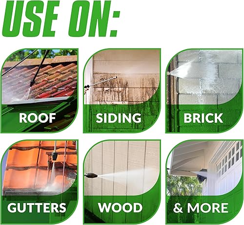 Miniatura 6 de Oxy Solve Líquido para lavar a presión superficies en interiores y exteriores de la casa. Elimina las manchas del moho y la humedad en superficies