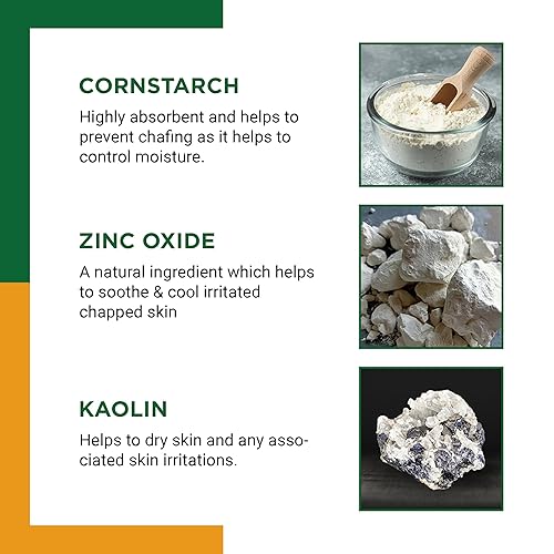 Miniatura 4 de Clubman Pinaud Finest Powder in Flesh, polvo desodorante clásico para hombres, protección contra el sudor y el olor corporal, 9 onzas (paquete de 3)