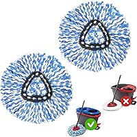 Vista 8 de Mango de repuesto para fregona giratoria MXZONE compatible con mopa giratoria O Cedar y cubo, mango de 4 secciones de 30 a 58 pulgadas, palo