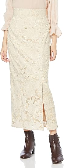 Amazon リリーブラウン スリットレースタイトスカート Lwfs レディース スカート 通販