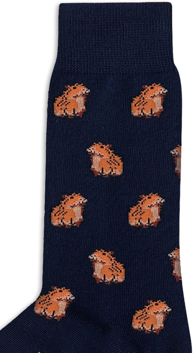 AUSCUFFLINKS CAPYBARA Socks | Animal Socks | Rodent Sock Bday Gift for Guys (Capybara) - Image 2