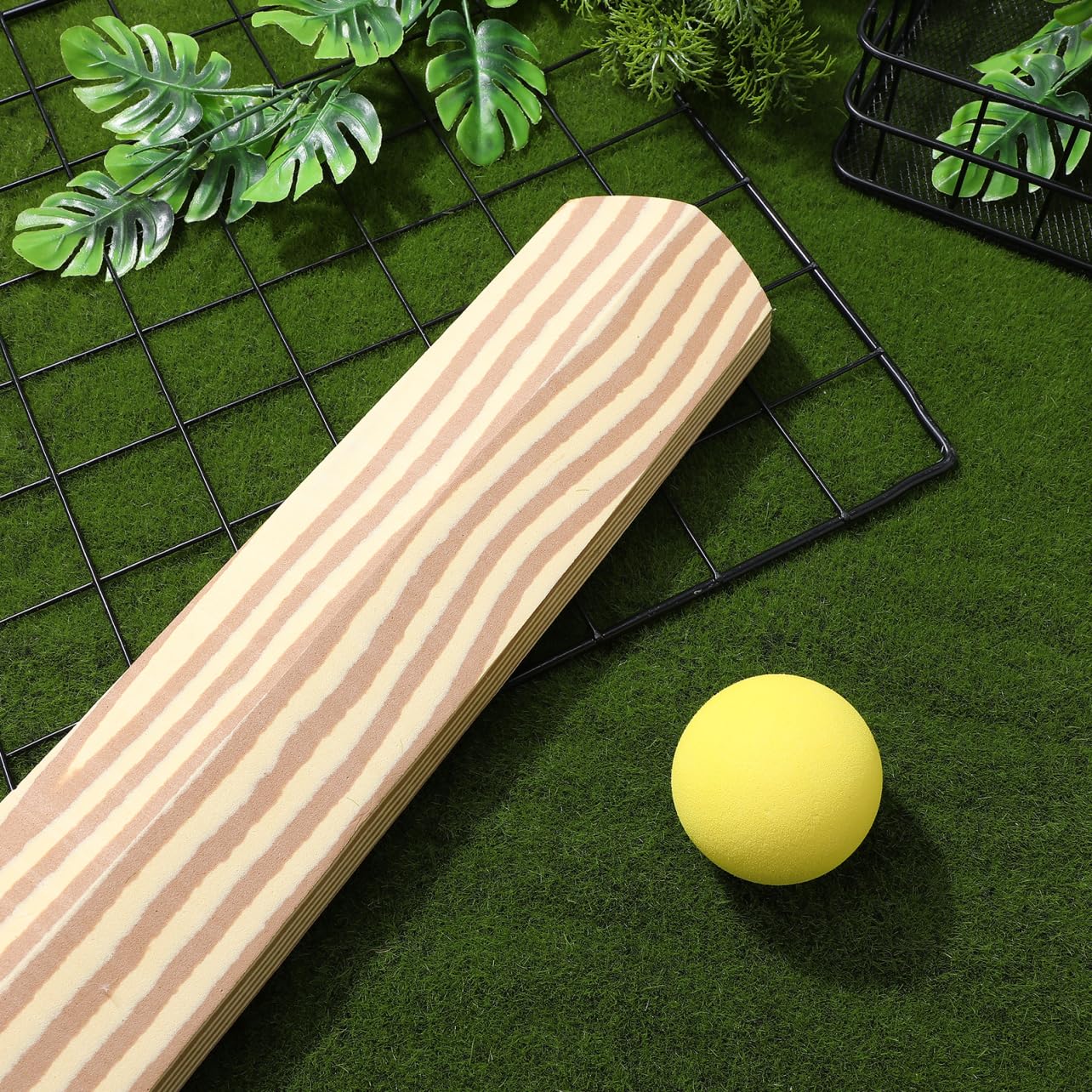 SUPVOX Set da Cricket per Bambini e Ragazzi in Eva Resistente, Mazze Leggere e Tavola da Battuta, Gioco Interattivo Genitori-Figli per attività all’Aperto e Interni, Sviluppo