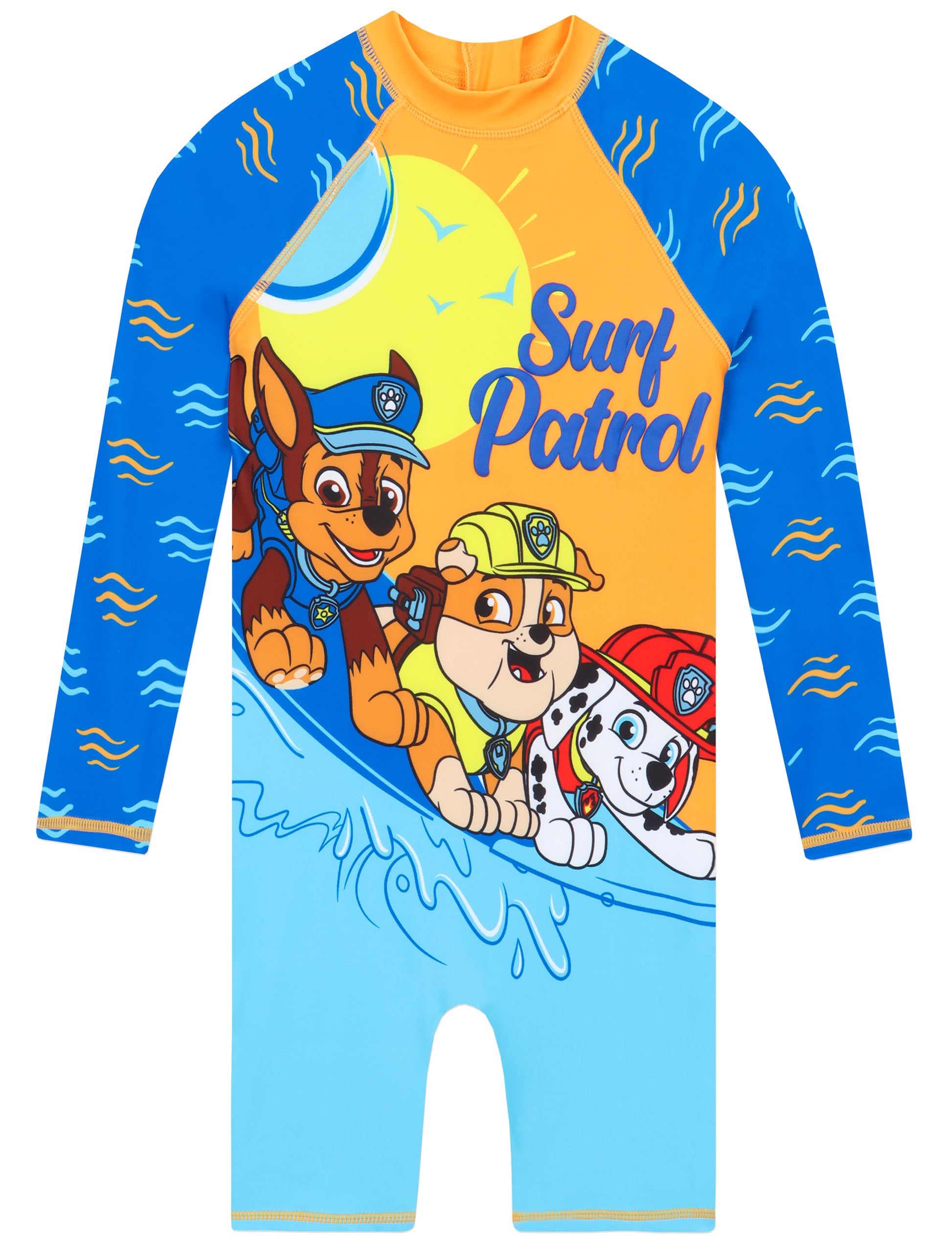 Paw Patrol Bañador Niño De La Patrulla Canina, Traje De Baño Niños Manga Larga, Bañador Piscina Niño De Una Pieza