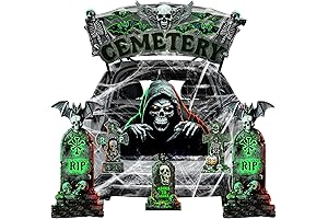 Halloween SUV Trunk or Treat Scary Decorations Kit