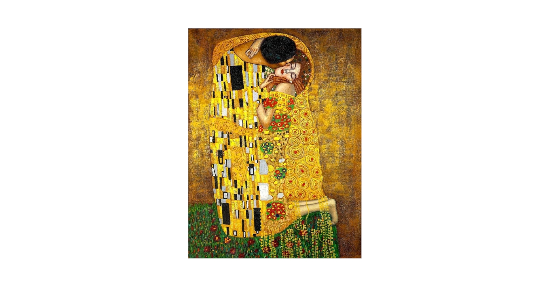 洋画ポスター  クリムト Amazon.co.jp: Posterazzi Collection The Kiss ポスター